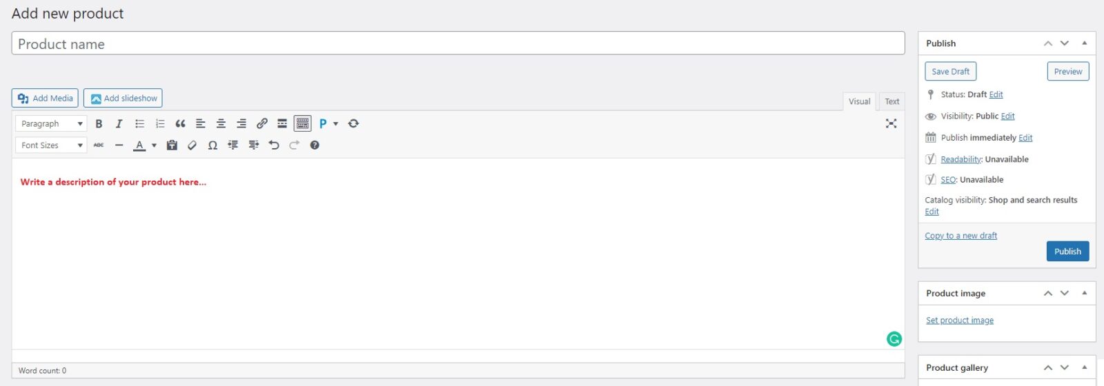 wp product upload 2