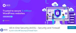All-In-One Security (AIOS) – Security and Firewall plugin