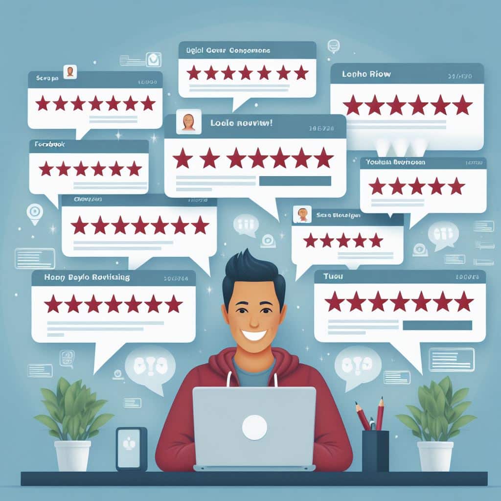 reviews social media