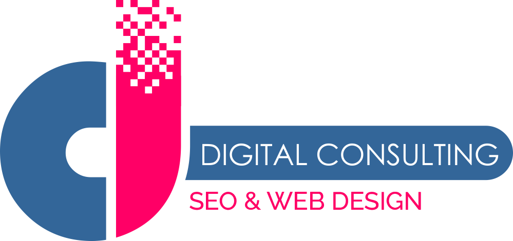 digital consulting web seo logo pink